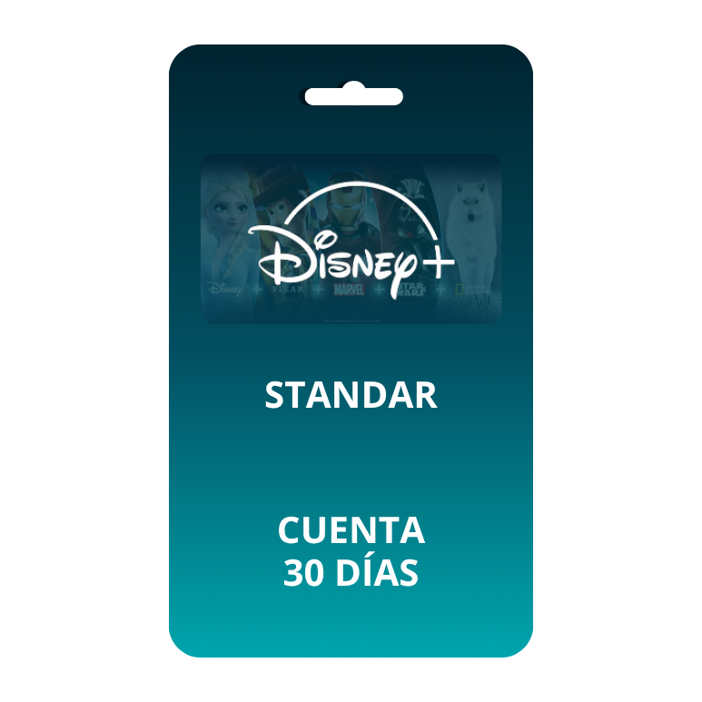 Disney standar cuenta